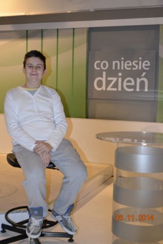 Dzieci z Ostromic w telewizji