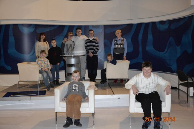 Dzieci z Ostromic w telewizji