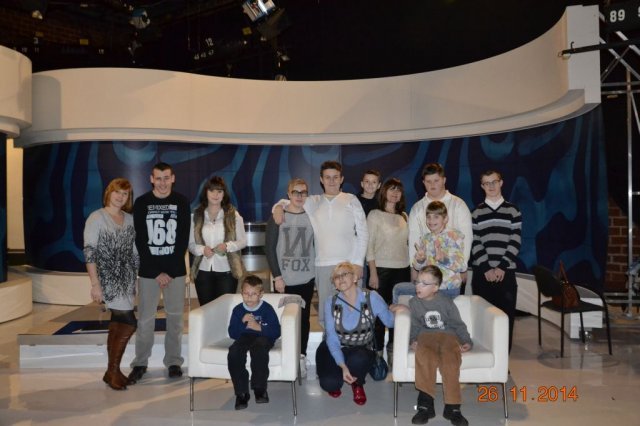 Dzieci z Ostromic w telewizji