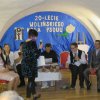 Występ aktorów na uroczystości w Wolinie