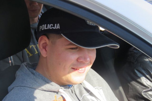 Wizyta na Posterunku Policji w Przybiernowie 
